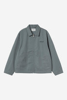 Carhartt WIP Module Script Jacket Cozy Blue / Black front view