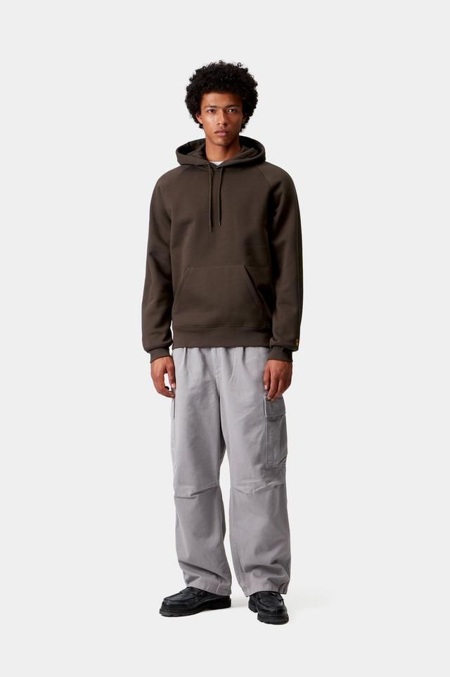Carhartt WIP Hooded Chase Sweat-Tobacco / Gold Tobacco / Gold detail view