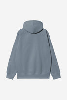 Carhartt WIP Hooded Chase Sweatshirt-Angelite / Gold Angelite / Gold side view