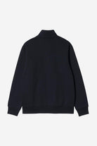 Carhartt WIP Chase Neck Zip Sweat-Dark Navy / Gold Dark Navy / Gold side view