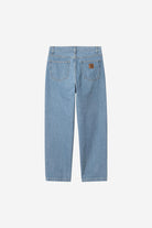 Carhartt WIP Aaron Pant-Blue Stone Bleached Blue Stone Bleached side view
