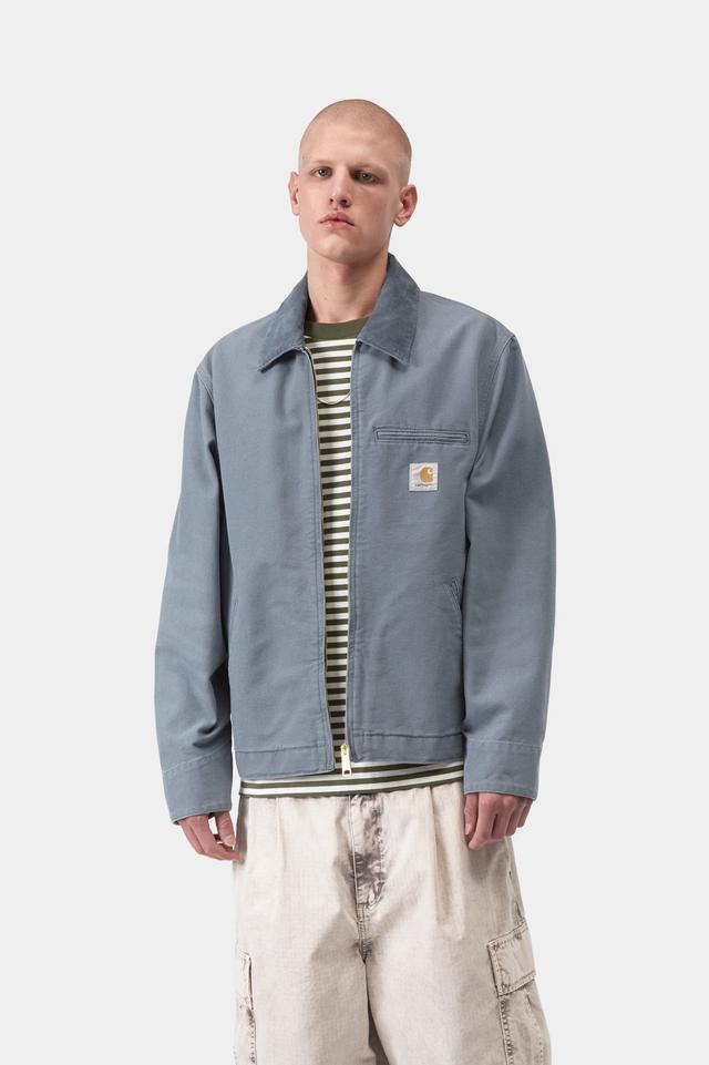 Carhartt WIP Detroit Jacket-Cozy Blue Cozy Blue / Cozy Blue front view