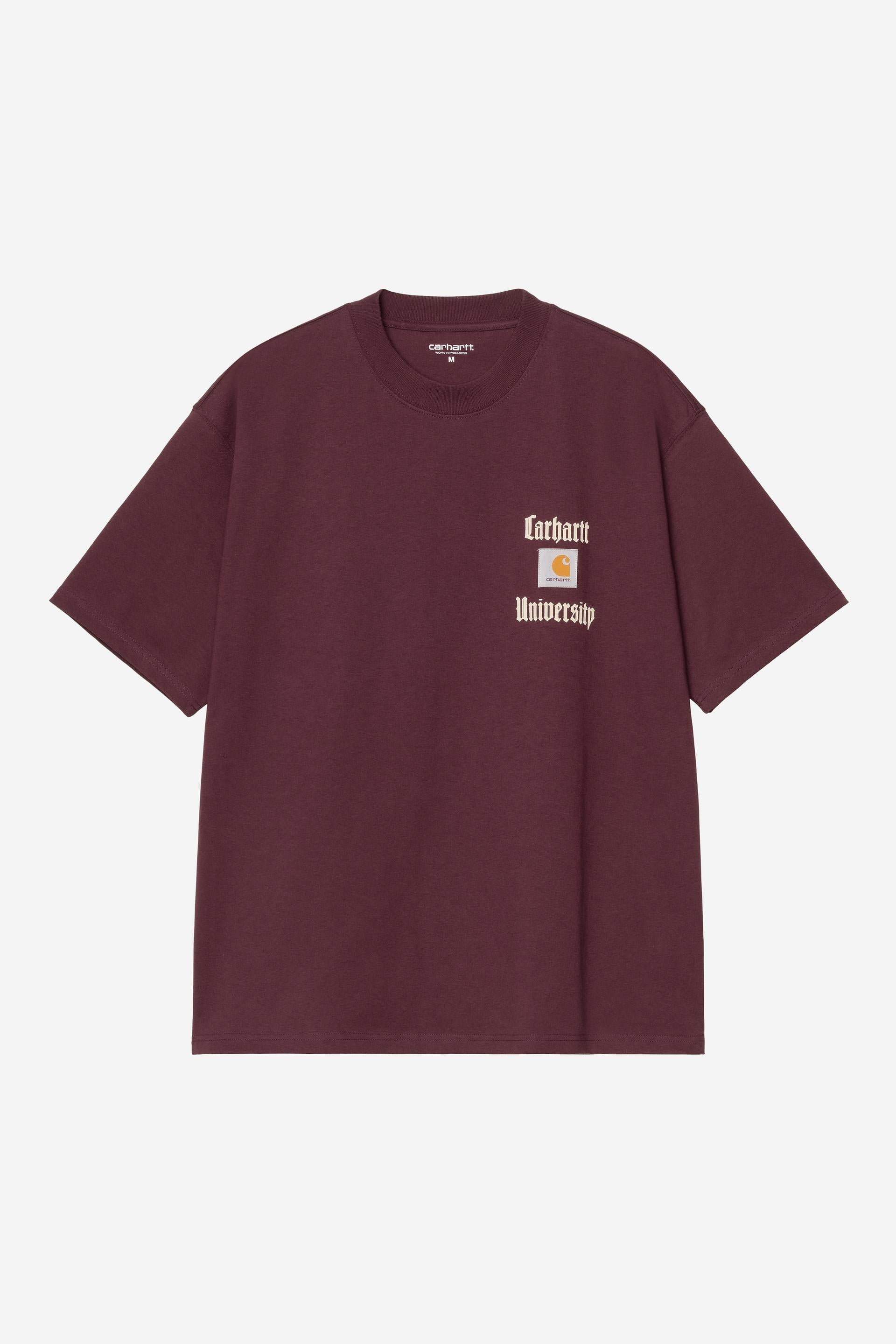 Men's Short Sleeve Schooling Heart T-Shirt-Rondo-Front View