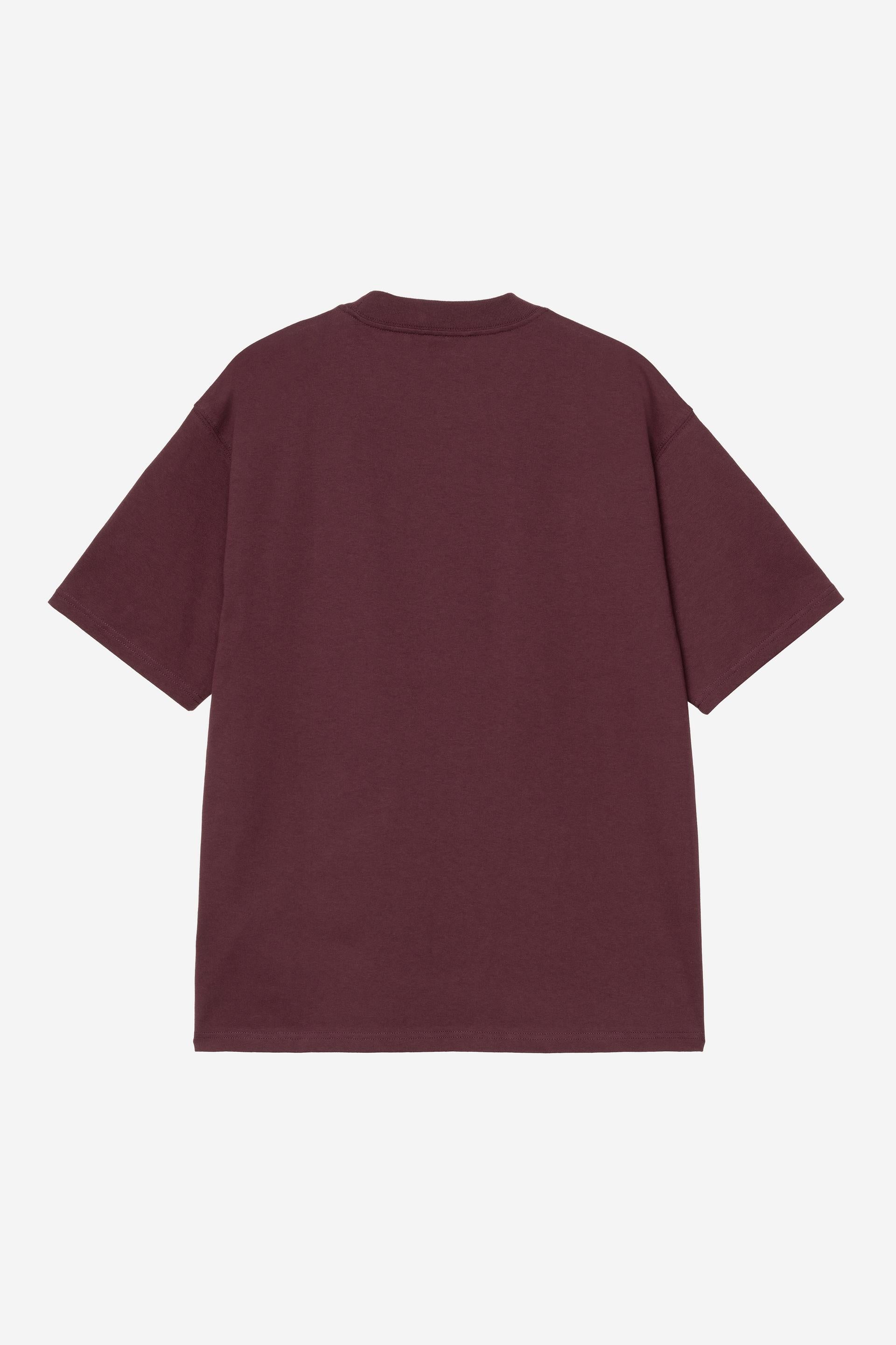 Men's Short Sleeve Schooling Heart T-Shirt-Rondo-Back View