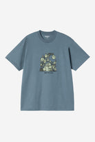 Carhartt WIP Beaker T-Shirt-Angelite Angelite back view