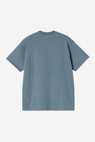 Carhartt WIP Beaker T-Shirt-Angelite Angelite side view