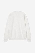 Carhartt WIP Schooling Sweat-Ash Heather Ash Heather side view