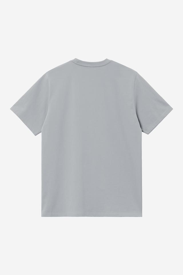 Light gray t-shirt on a white background