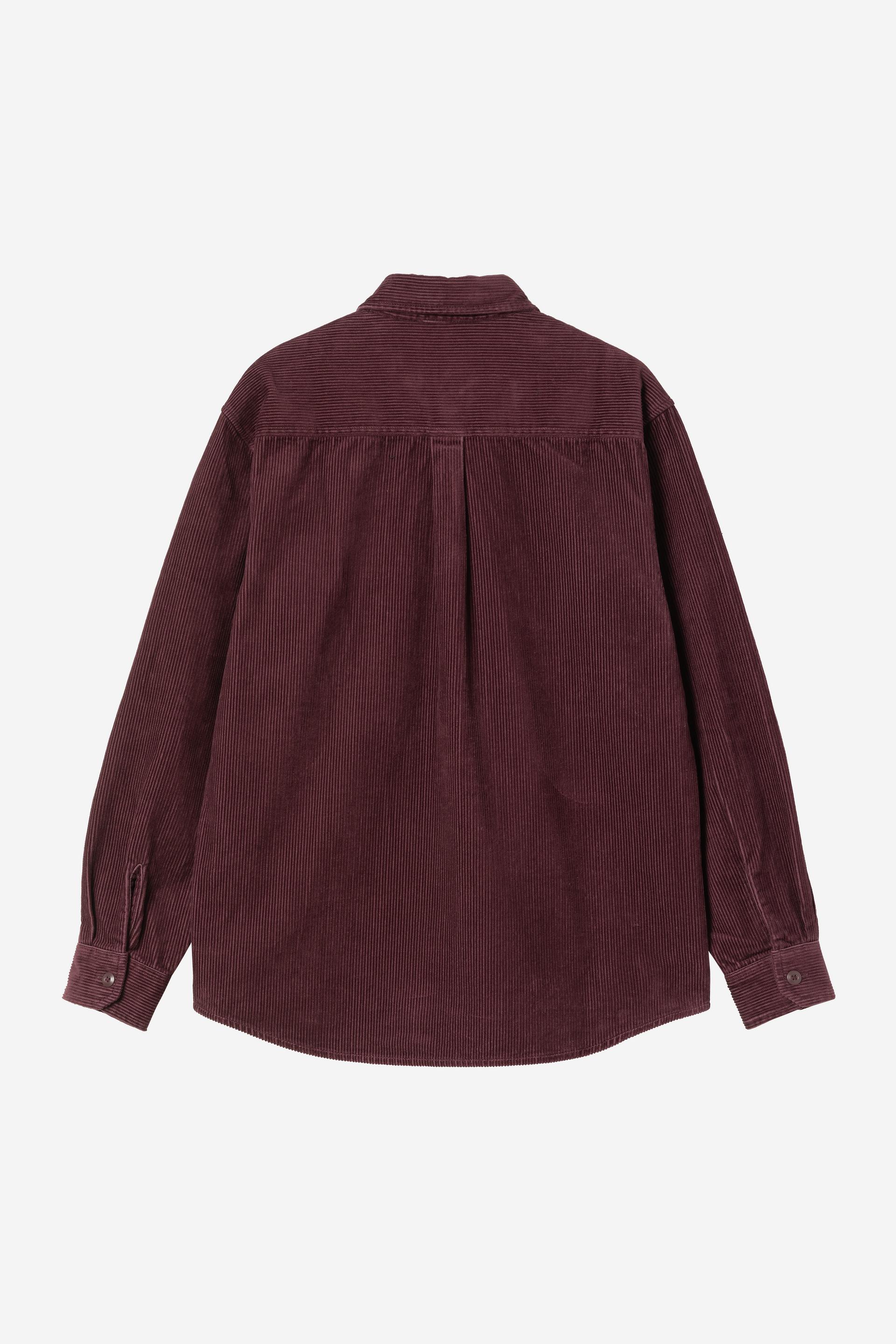 Men's Long Sleeve Flint Shirt-Rondo-Ghost Back View
