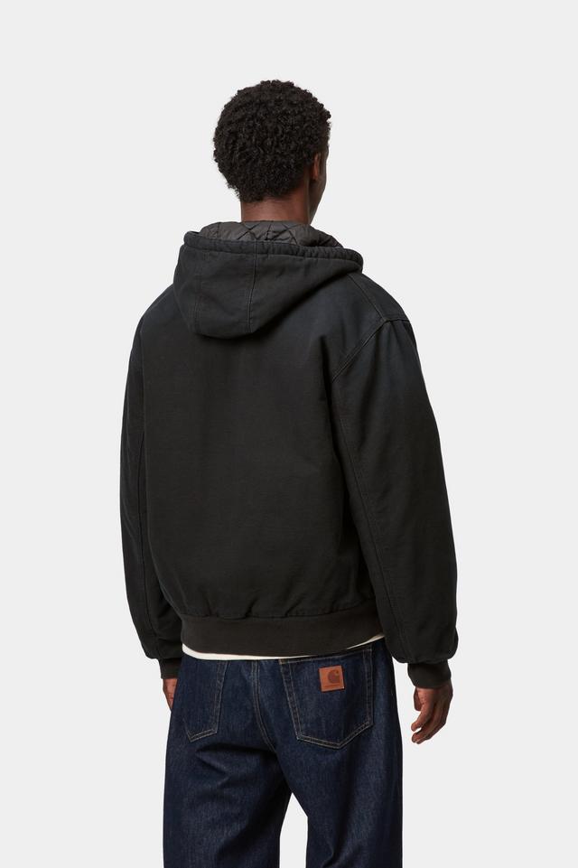 Carhartt WIP OG Active Jacket-Black/Stone Canvas BLACK alternate view