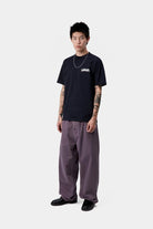 Carhartt WIP S/S University Script T-Shirt-Deep Night / White Deep Night / White detail view