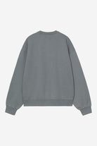 Carhartt WIP WIP III Sweatshirt-Cozy Blue Cozy Blue model front view