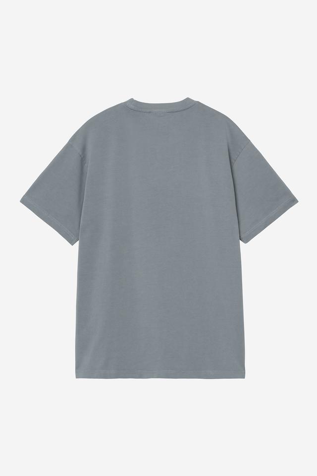 Gray t-shirt on a light gray background