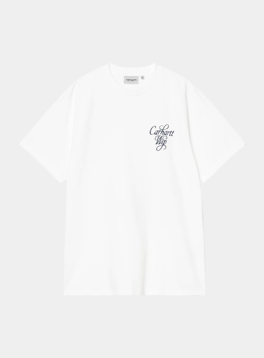 Carhartt WIP S/S Vestige T-Shirt-White WHITE front view
