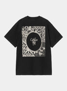 Carhartt WIP S/S Vestige T-Shirt-Black BLACK model front view