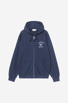 Carhartt WIP Hooded Eightynine Sweat Jacket Jupiter front view