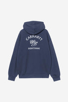 Carhartt WIP Hooded Eightynine Sweat Jacket Jupiter model front view