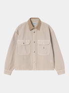 Carhartt WIP Prescott Shirt Jac-String / Leather String / Leather side view