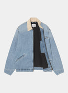 Carhartt WIP OG Detroit Jacket-Blue / Dusty H Brown Blue / Dusty H Brown alternate view
