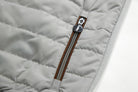 6TH SENSE Sammy Full Zip Silver Jacket Silver flat front view