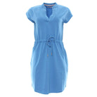 RANT & RAVE LADIES Relax & Renew Ivy Cornflour Blue Mini Dress Cornflour Blue back view