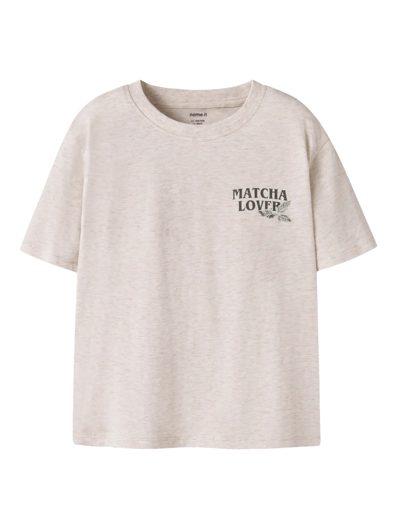Joliza Short Sleeve peyote melange top, front view