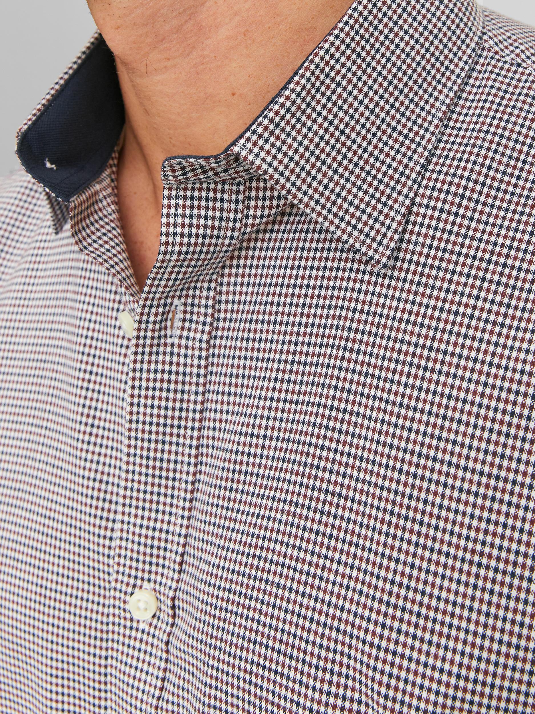 Men's Belfast Shirt Long Sleeve - Port Royale-Collar View