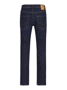 Back view of Jack and Jones Jake 392 bootcut jeans