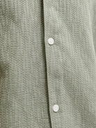 JACK JONES ORIGINALS Montauk Wavy Texture Shirt - Vetiver Vetiver alternate view