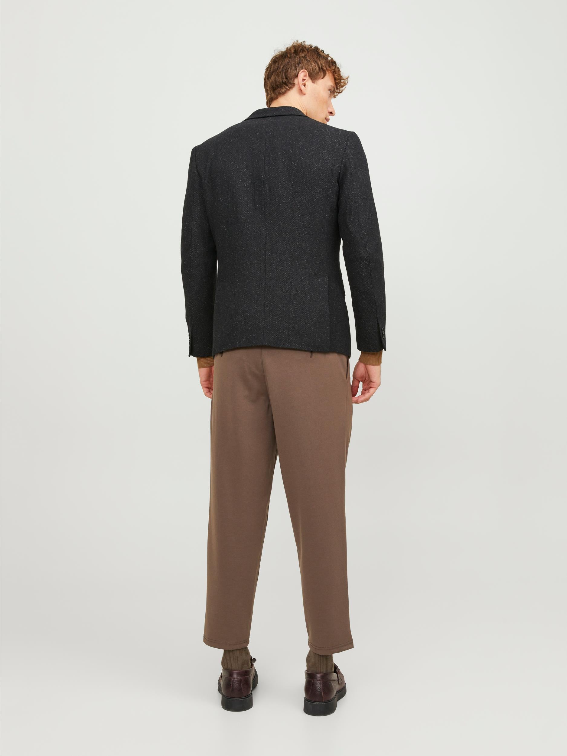 JACK JONES PREMIUM Tweed Blazer Slim Fit-Black Beauty Black Beauty detail view