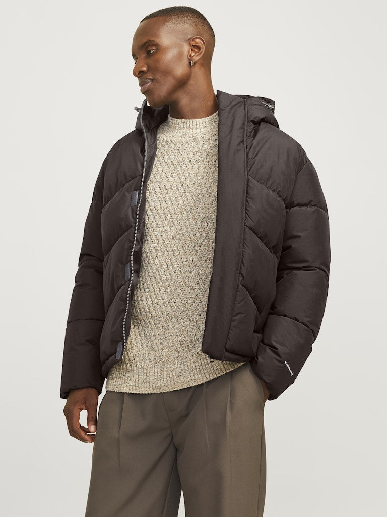 World Puffer Jacket-Mulch