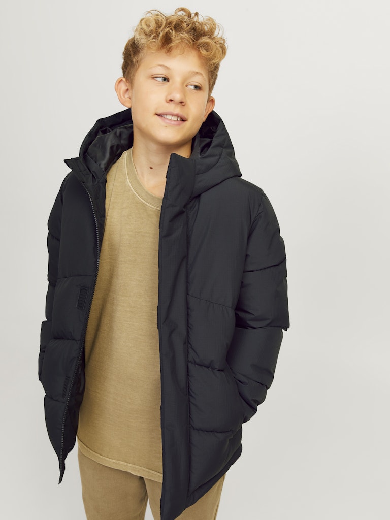 World Puffer Junior Boys Black Jacket