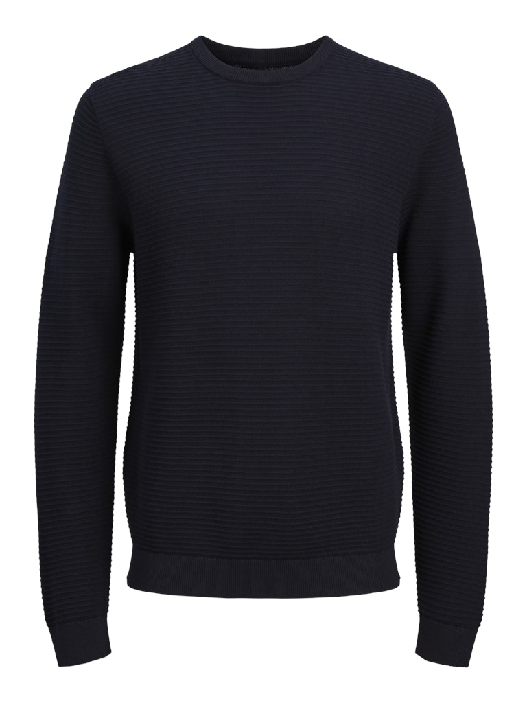 Otto Crew Neck Sky Captain Jumper-Front view