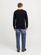 JACK&JONES Otto Crew Neck Sky Captain Jumper SKY CAPTAIN detail view