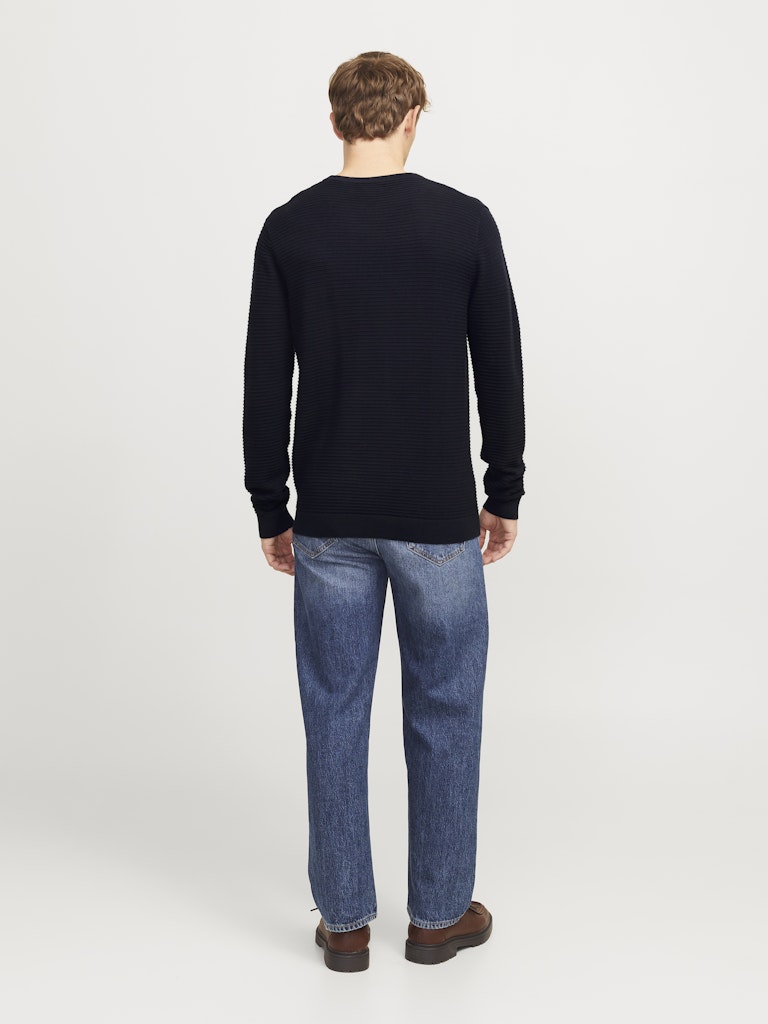 JACK&JONES Otto Crew Neck Sky Captain Jumper SKY CAPTAIN detail view