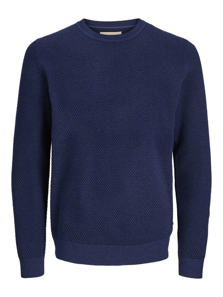 Men's Noah Knit Crew Neck-Night Sky-Front View