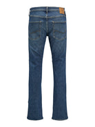 JACK & JONES Jake 477 Bootcut Blue Denim Jeans BLUE DENIM model front view