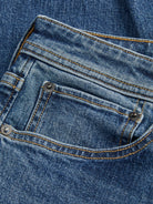 JACK & JONES Jake 477 Bootcut Blue Denim Jeans BLUE DENIM back view
