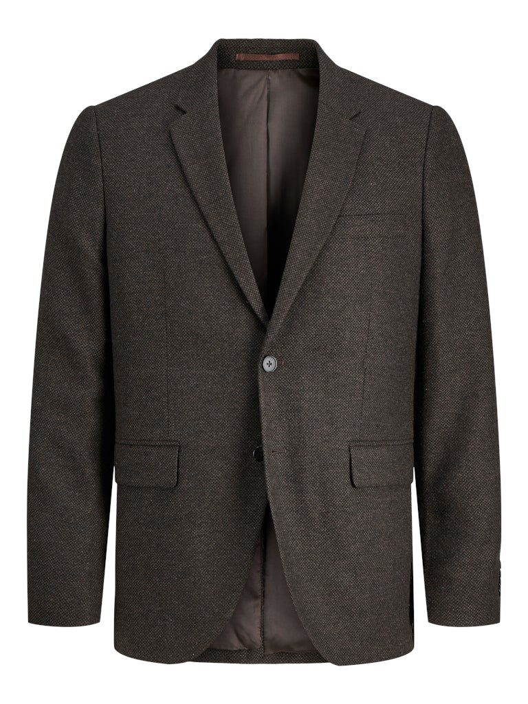 Brown blazer on a white background