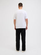JACK JONES CORE Tier Front Print Bright White Tee Bright White detail view