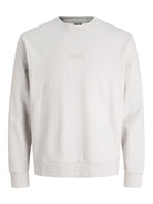 JACK JONES CORE Stance Sweat Crew Neck-Vapor Blue Vapor Blue front view
