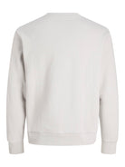 JACK JONES CORE Stance Sweat Crew Neck-Vapor Blue Vapor Blue model front view