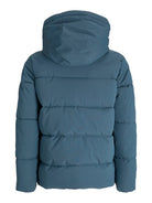 Jack Jones Youths Global Junior Puffer Jacket-Orion Blue Orion Blue side view