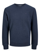 JACK JONES PREMIUM Logan Dark Navy Sweat Dark Navy front view