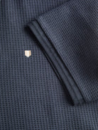 JACK JONES PREMIUM Cameron Zip Polo-Seaborne Seaborne back view