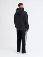 JACK JONES CORE Point Badge Hoodie-Black Black detail view