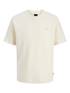 JACK JONES PREMIUM Lyle Cloud Dancer Tee CLOUD DANCER front view