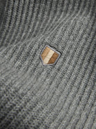 JACK JONES PREMIUM Blurichard Knit High Neck-Medium Grey Melange Medium Grey Melange detail view