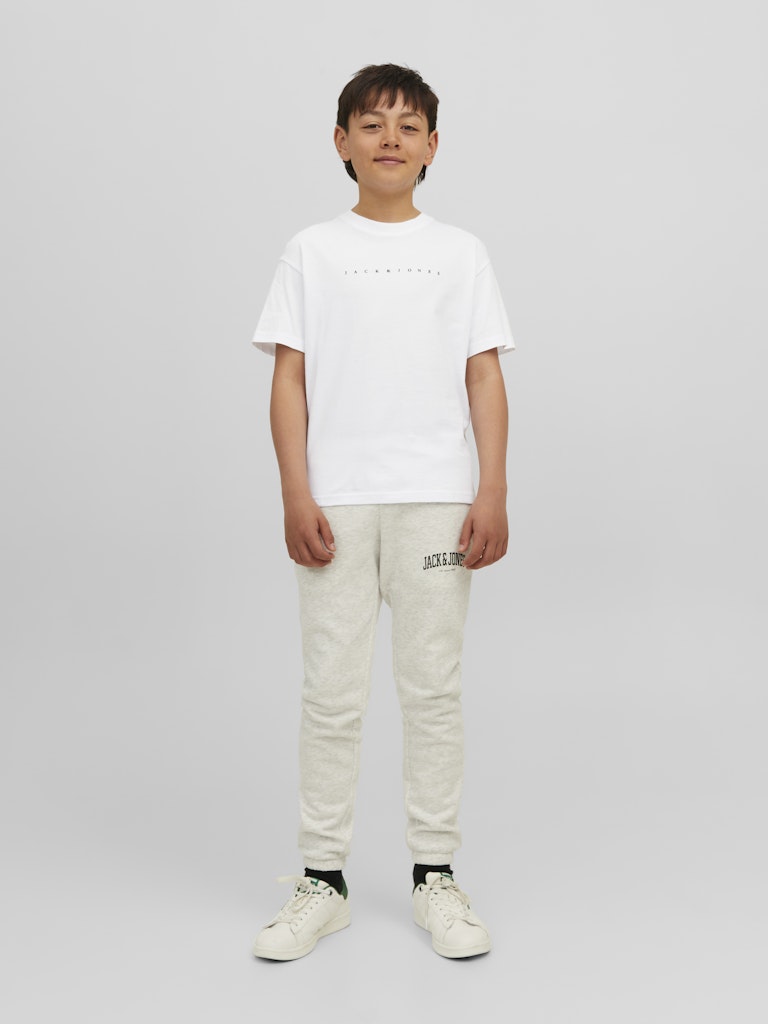Jack Jones Youths Star Junior T-Shirt-White White detail view