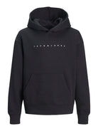 Jack Jones Youths Star Junior Hoodie-Black Black alternate view